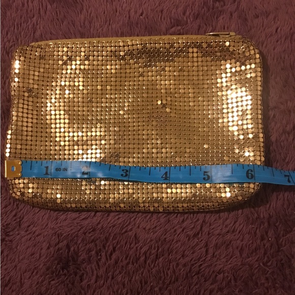 Whiting & Davis Gold Sequin Medium Size Bag - Picture 12 of 13